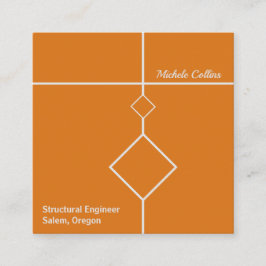 プロフェッショナル エレガンス スクエア 名刺