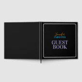 プロフェッショナル エレガント モダン ミニマリスト シンプル ゲストブック (全面)