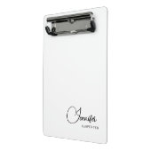 プロフェッショナル・エレガント・モダン・ミニマリスト・ネーム ミニクリップボード (アングル2)