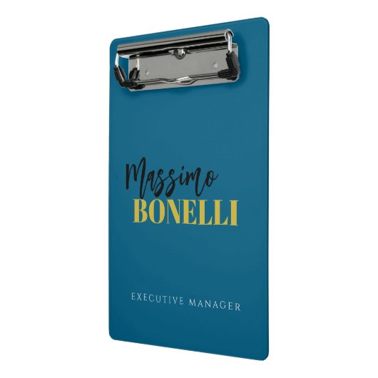 プロフェッショナル エレガント モダン ミニマル シンプル ミニクリップボード (アングル2)