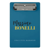 プロフェッショナル エレガント モダン ミニマル シンプル ミニクリップボード (正面)