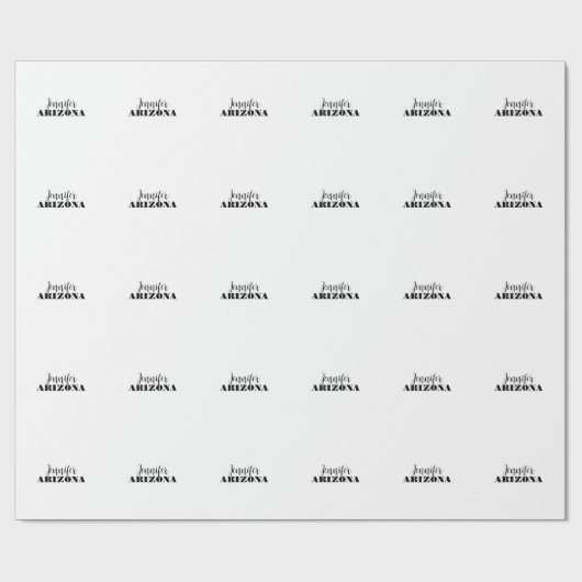 プロフェッショナル エレガント モダン ミニマル シンプル ラッピングペーパー (フラット)