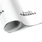 プロフェッショナル エレガント モダン ミニマル シンプル ラッピングペーパー (ロールコーナー)