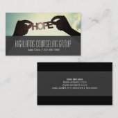 プロフェッショナル·カウンセリング·グループ·ライフ·コーチ 名刺 (正面/裏面)