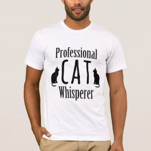 プロフェッショナル・キャット・ウィスパラー Tシャツ