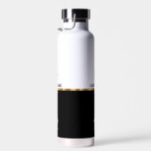 プロフェッショナル クライアント 従業員 参加者 QRコード スワッグ ウォーターボトル (右面)