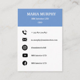 プロフェッショナル/シンプル名刺テンプレート 名刺