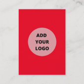 プロフェッショナル/シンプル名刺テンプレート | R 名刺 (裏面)