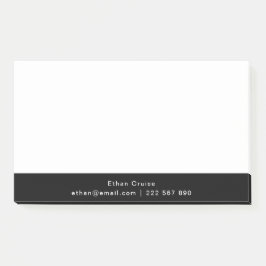 プロフェッショナル シンプル ホワイト ポストイット