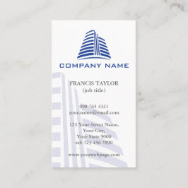 プロフェッショナル、スタイリッシュな不動産または建築… 名刺