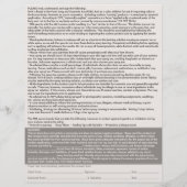 プロフェッショナル スプレー タン 同意 事業計画 チラシ (裏面)