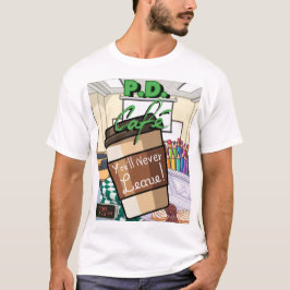 プロフェッショナル・ディベロップメント・カフェTシャツ Tシャツ