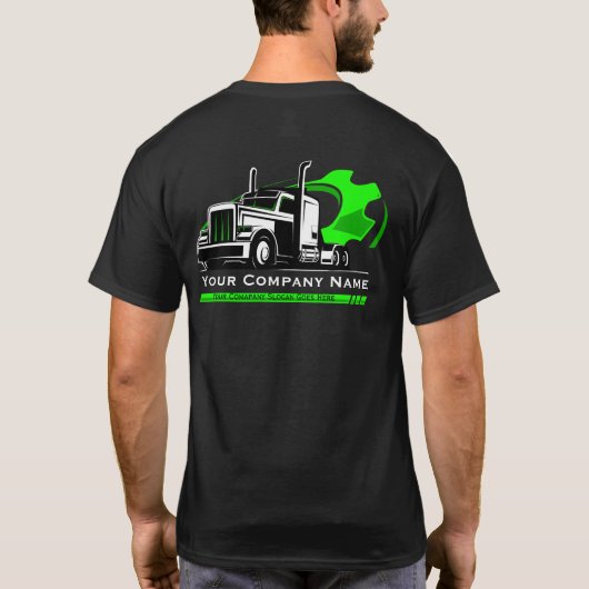 プロフェッショナル トラッキング+ハウリング会社修理 Tシャツ (裏面)