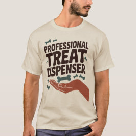 プロフェッショナル・トリーツディスペンサー - ドッグペアレントの楽しみ Tシャツ