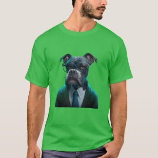 プロフェッショナル ドッグ レトロ レトロ Tシャツ