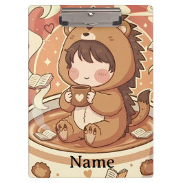 プロフェッショナル ハリネズミ ちびキャラ オフィスクリップボード クリップボード