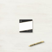 プロフェッショナル ビジネス ロゴ ポストイット (デスク上)