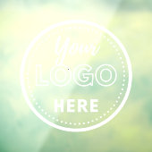 プロフェッショナル ビジネス ロゴ モダン カンパニー ウィンドウサイン (シート3)