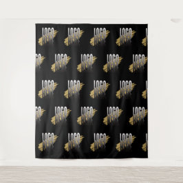 プロフェッショナル・ビジネス・ロゴ（黒）プロモーション   タペストリー