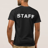 プロフェッショナル ビジネス ロゴ  Tシャツ (裏面)