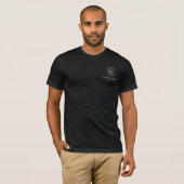 プロフェッショナル ビジネス ロゴ  Tシャツ (正面フル)