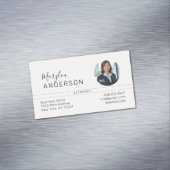 プロフェッショナル(フォト挿入) ユニセックス - マグネット名刺 (インサイチュ)