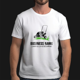 プロフェッショナル ブラック グリーン 芝生管理 造園 Tシャツ