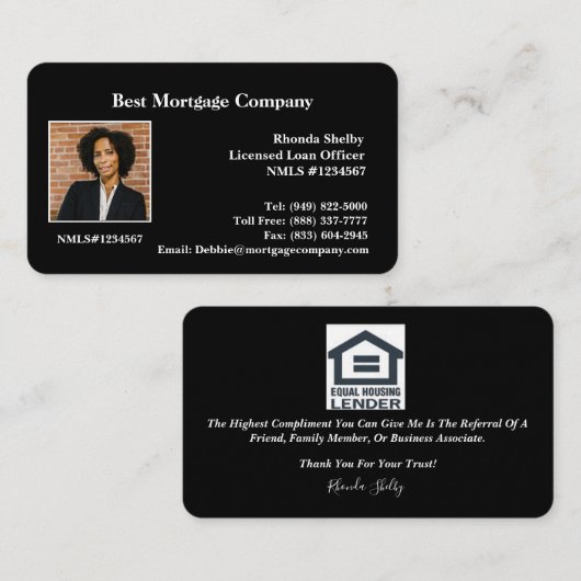 プロフェッショナル・ブランドのビジネス・カードの向上 名刺 (正面/裏面)