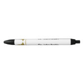 プロフェッショナル プレシャス メディカル ゴールド ケドゥケウス 黒ボールペン (正面)