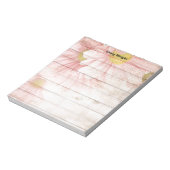 プロフェッショナル ミニマリスト プレーン フラワーリング ノートパッド (回転)