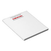 プロフェッショナル ミニマル モダン シンプル ノートパッド (アングル)