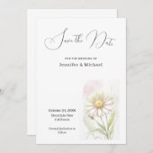 プロフェッショナル ミニマル モダン プレーン シンプル 招待状 (正面/裏面)