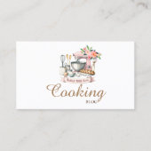 プロフェッショナル,モダン,フローラベーカリーミキサ，料理 名刺 (正面)