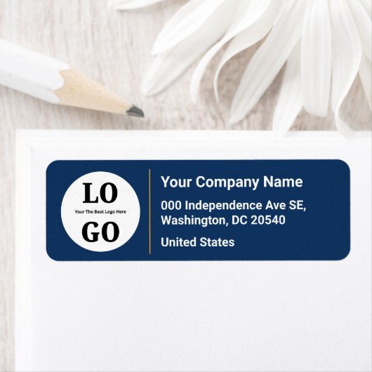 プロフェッショナル モダン ボールド カラー カスタム ロゴ ラベル (インサイチュ)