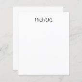 プロフェッショナル モダン ミニマル オリジナルネーム (正面/裏面)