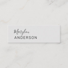 プロフェッショナル- ユニセックス スキニー名刺