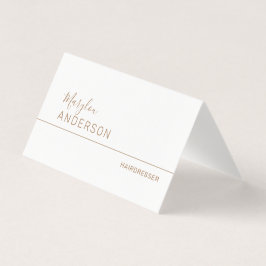 プロフェッショナル- ユニセックス 名刺