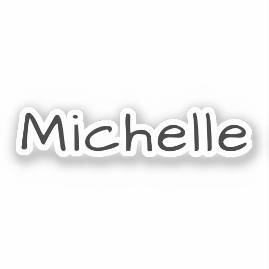 プロフェッショナル ユニーク カジュアル 手書き シール (正面)