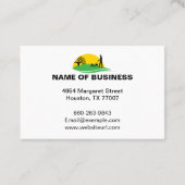 プロフェッショナル&リラックスズローン気に造園 名刺 (裏面)