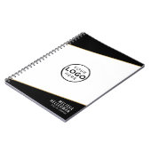 プロフェッショナル ロゴ ノートブック (左側)