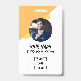 プロフェッショナル ワーカー フォト ID バッジ