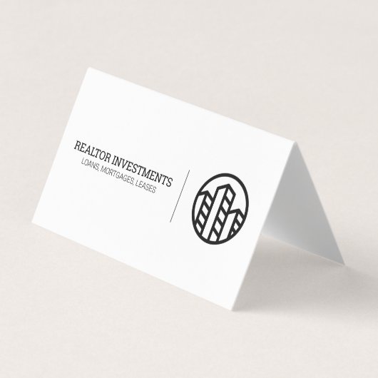 プロフェッショナル | 不動産仲介業者投資家 名刺 (正面)