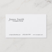 プロフェッショナル-名刺 名刺 (裏面)