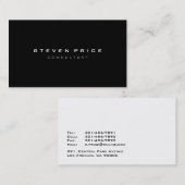 プロフェッショナル-名刺 名刺 (正面/裏面)