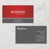 プロフェッショナル-名刺 名刺 (正面/裏面)