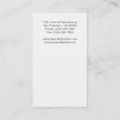 プロフェッショナル-名刺 名刺 (裏面)