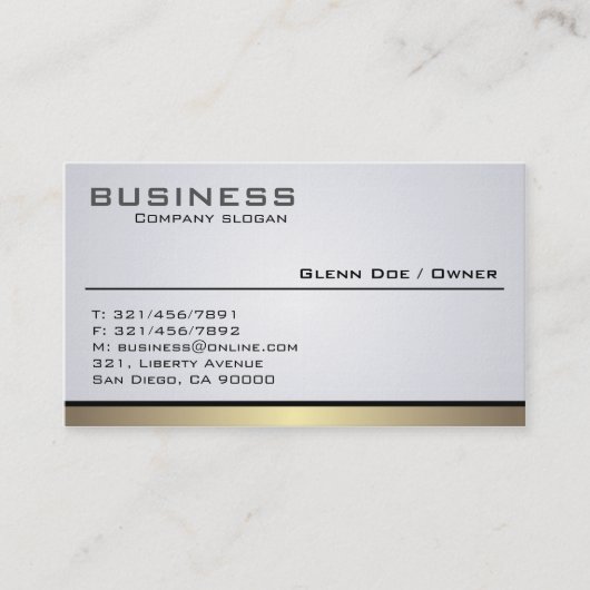 プロフェッショナル-名刺 名刺 (正面)