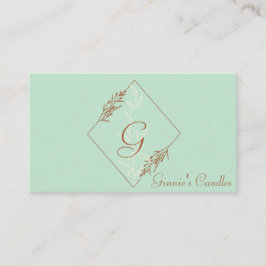 プロフェッショナル、青モダン色、茶色の名刺 名刺