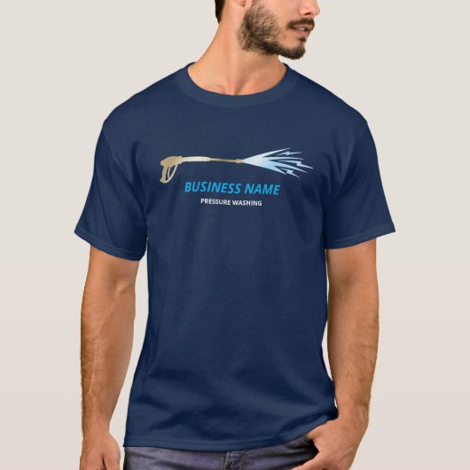 プロフェッショナル 高圧洗浄 パワーウォッシング 業務 Tシャツ (正面)