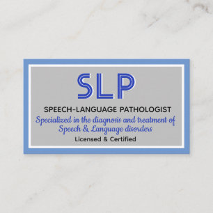 プロフェッショナル!SLPカスタム名刺 名刺